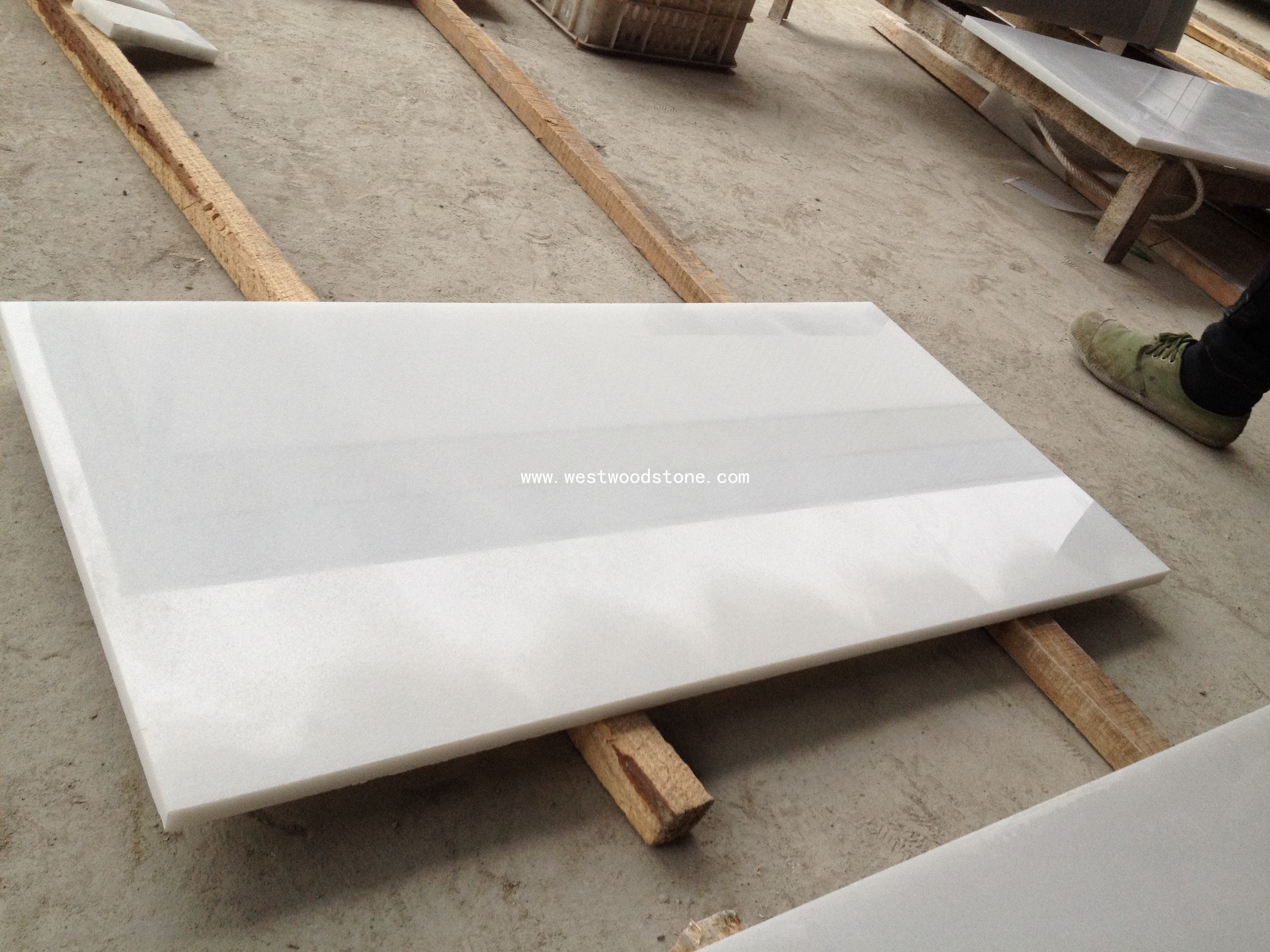 Crystal White Marble Tiles